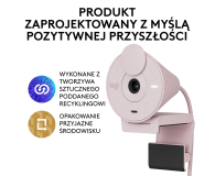 Logitech Brio 300 różowy - 1110352 - zdjęcie 13